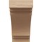 Ekena Millwork 2in. W x 4in. H x 12in. L Pescadero Woodgrain TimberThane Rafter Tail, Primed Tan RFTUR02X04X12PECRCPR - alternate 4